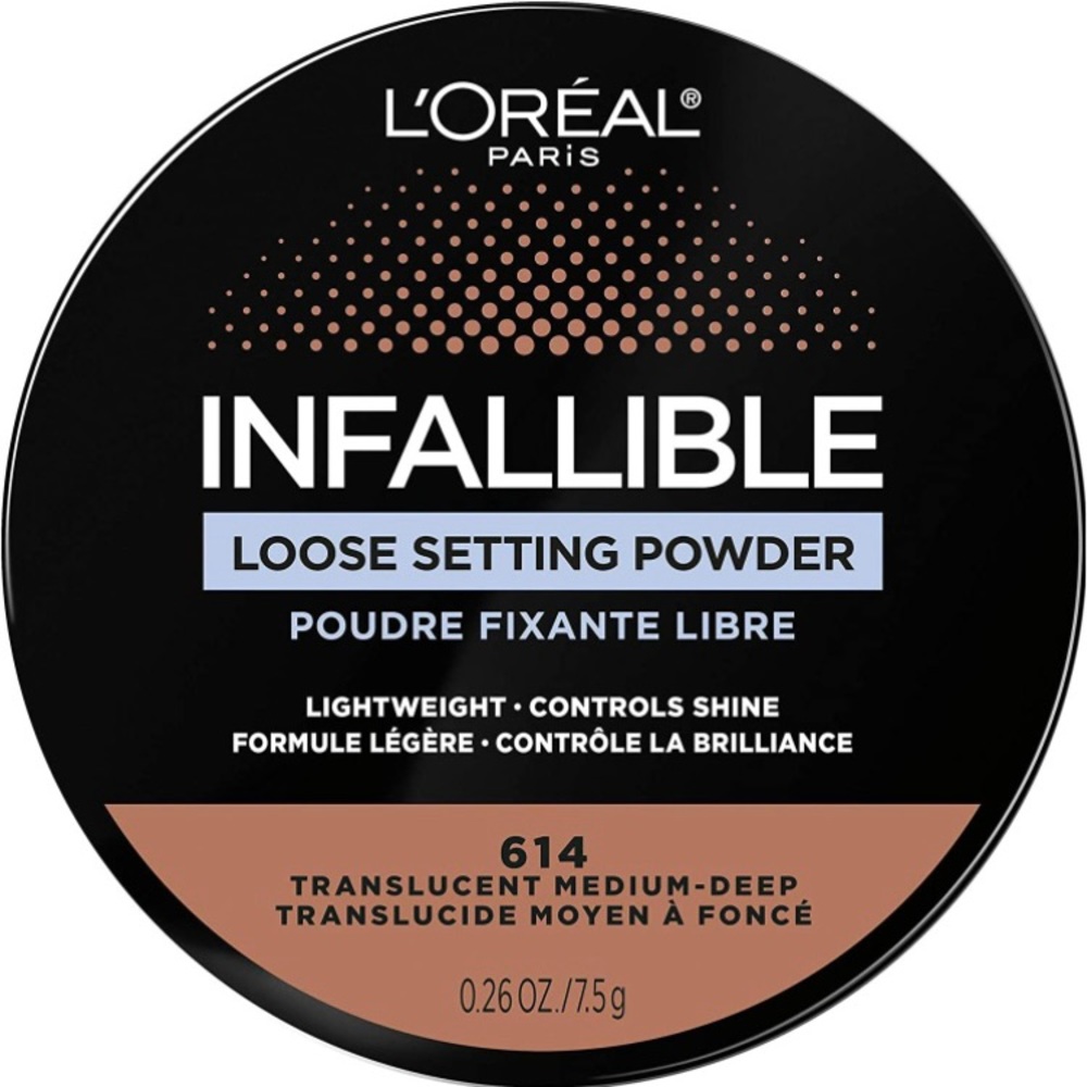 L'Oreal Paris Infallible Tinted Loose Setting Powders- Translucent Medium-Deep